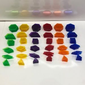 Plastic Tangrams: Small
